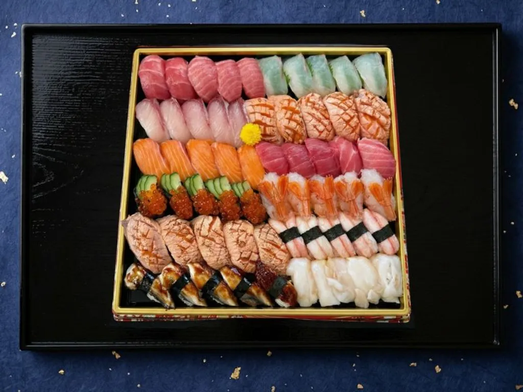握り寿司盛り合わせ 天輝 - 厳選された高級ネタを使用した極上の握り寿司